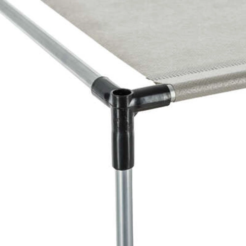 Kovová police Mix n`Modul 6 přihrádek černá moderní do obýváku a ložnice 5five